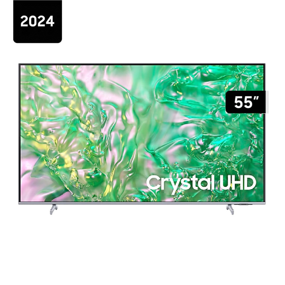 Televisor de 55" Smart Tv Crystal 4K UHD Samsung 55DU8200 (2024)