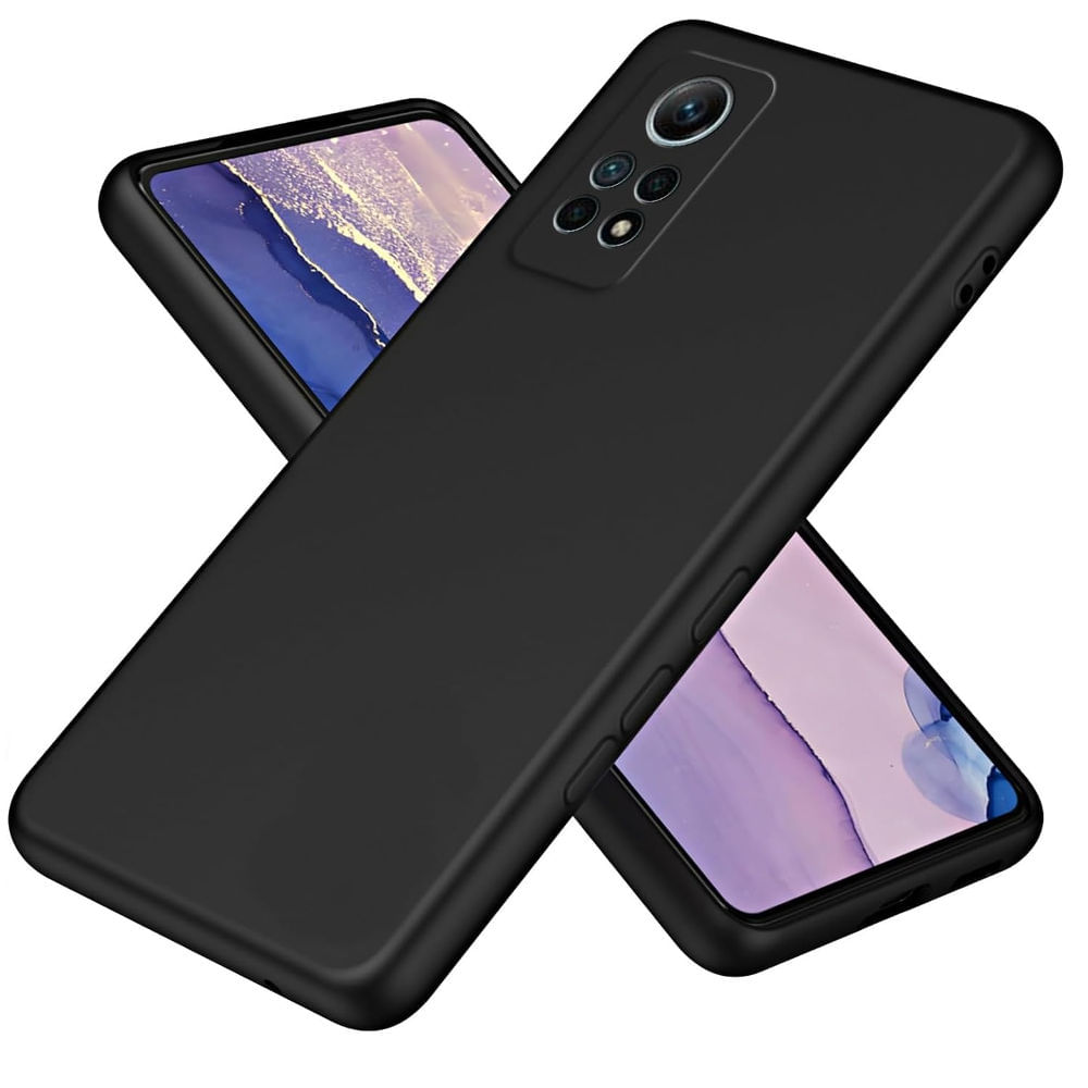 Funda para Xiaomi Redmi Note 12 Lite Soft Feeling Antishock Negro Resistente ante Caídas y Golpes