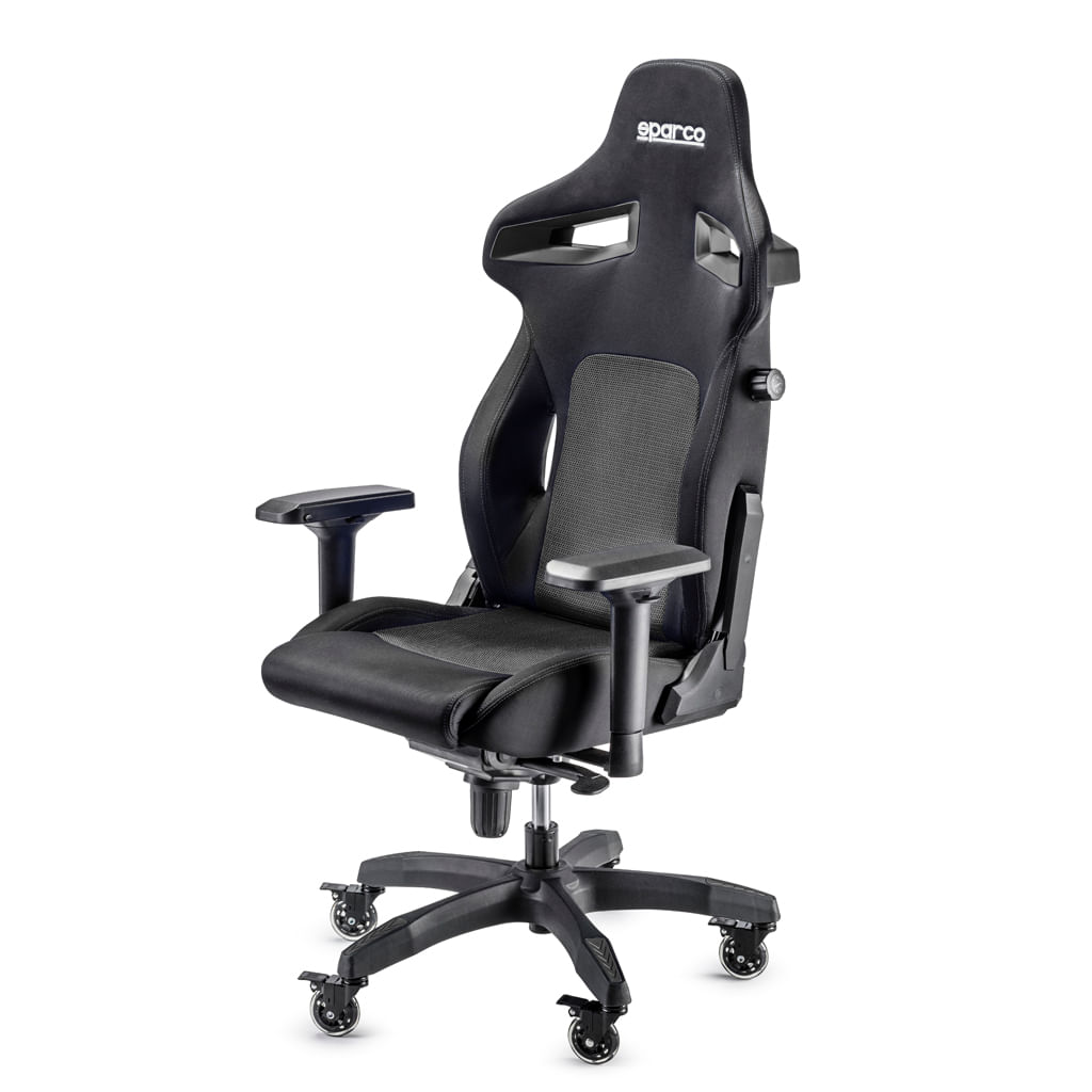 Silla Gamer Sparco Gaming Stint Negro/Negro