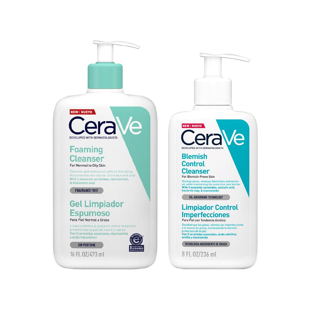 Duo Cerava Limpieza espumoso Y Antiimperfecciones