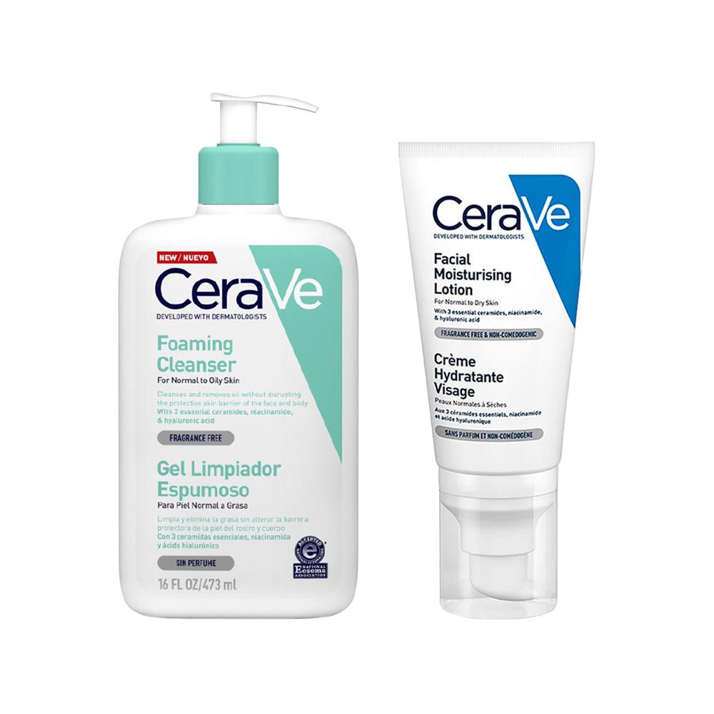 Duo Cerave Limpieza e Hidratacion Diaria