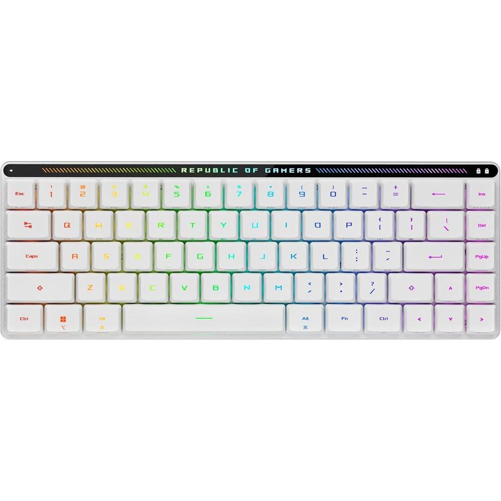 Teclado Gamer Asus Rog Falchion RX Blanco