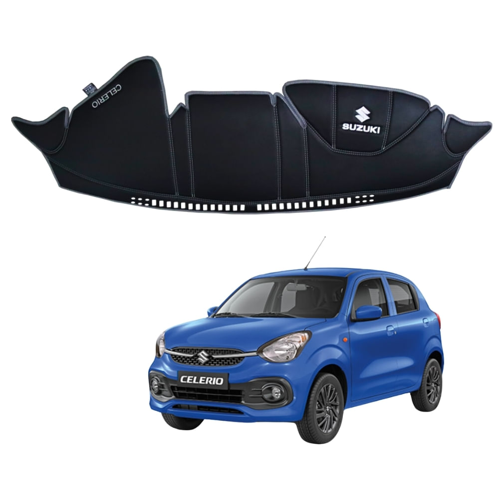 Protector de Tablero Para SUZUKI CELERIO 2023 - 2024 en Tacto Cuero - Protección y Estilo Superior