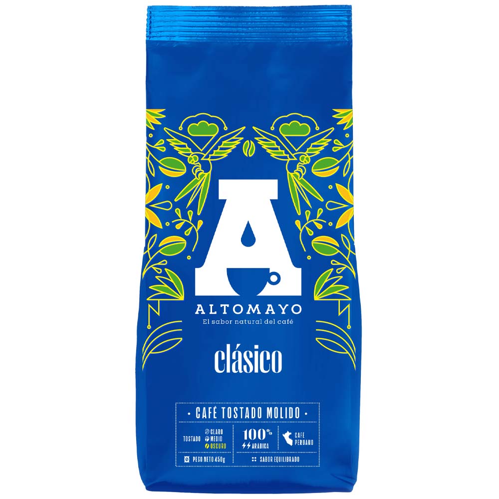 Café Tostado Molido ALTOMAYO Clásico Bolsa 450g