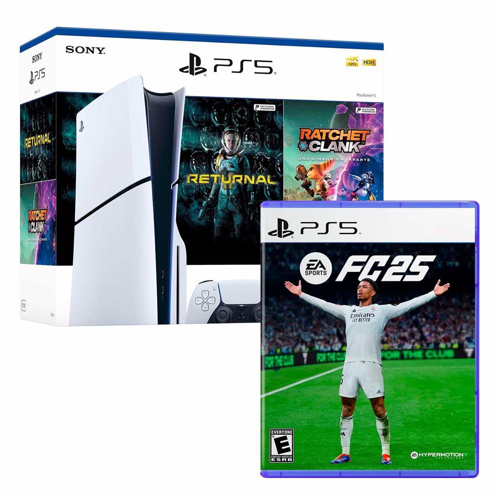 Consola Playstation 5 Slim Bundle Ratchet + Ea Sports Fc 25