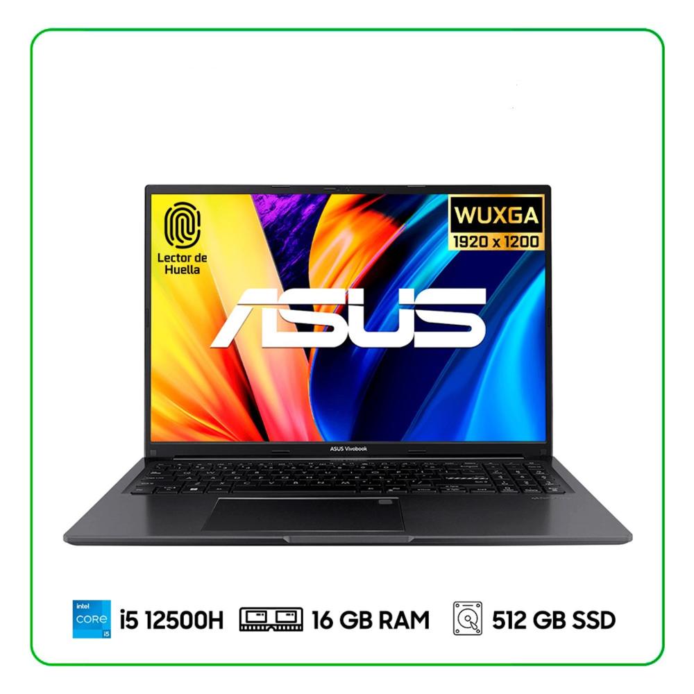 Laptop Asus Vivabook X1605ZA-MB292 Core I5 12500H 16gb 512gb 16.1 WUXGA Negro