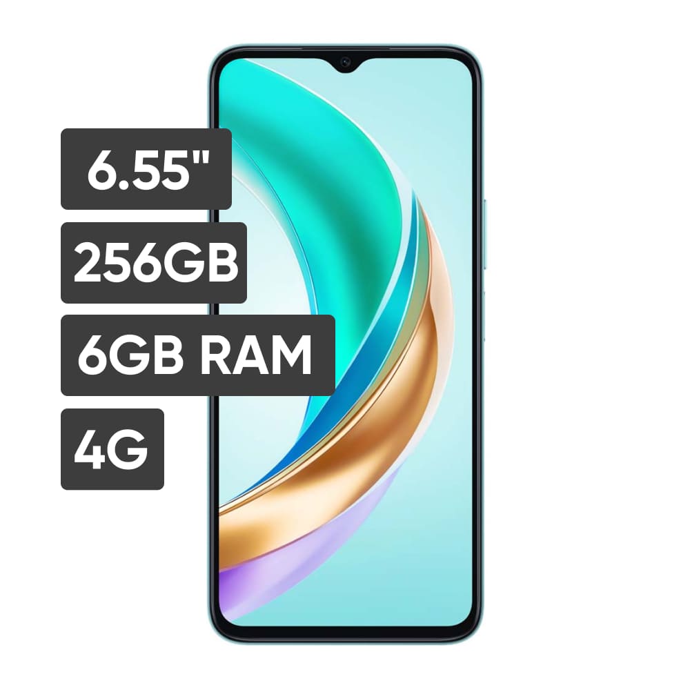 Smartphone HONOR X6B 6.55" 6GB 256GB 50MP+2MP Ocean Cyan