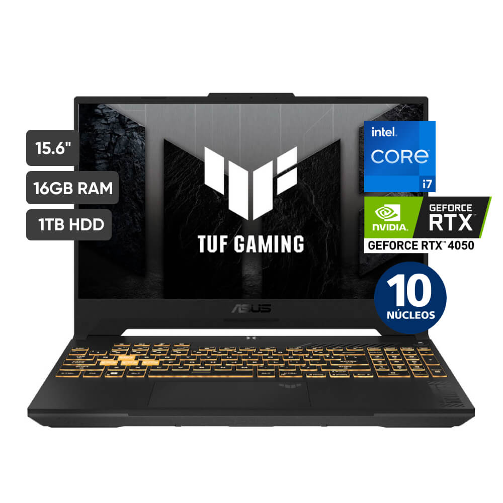 Laptop ASUS TUF Gaming F15 FX507VU-LP180W 15.6" Intel Core i7-13620H 16GB 1TB HDD