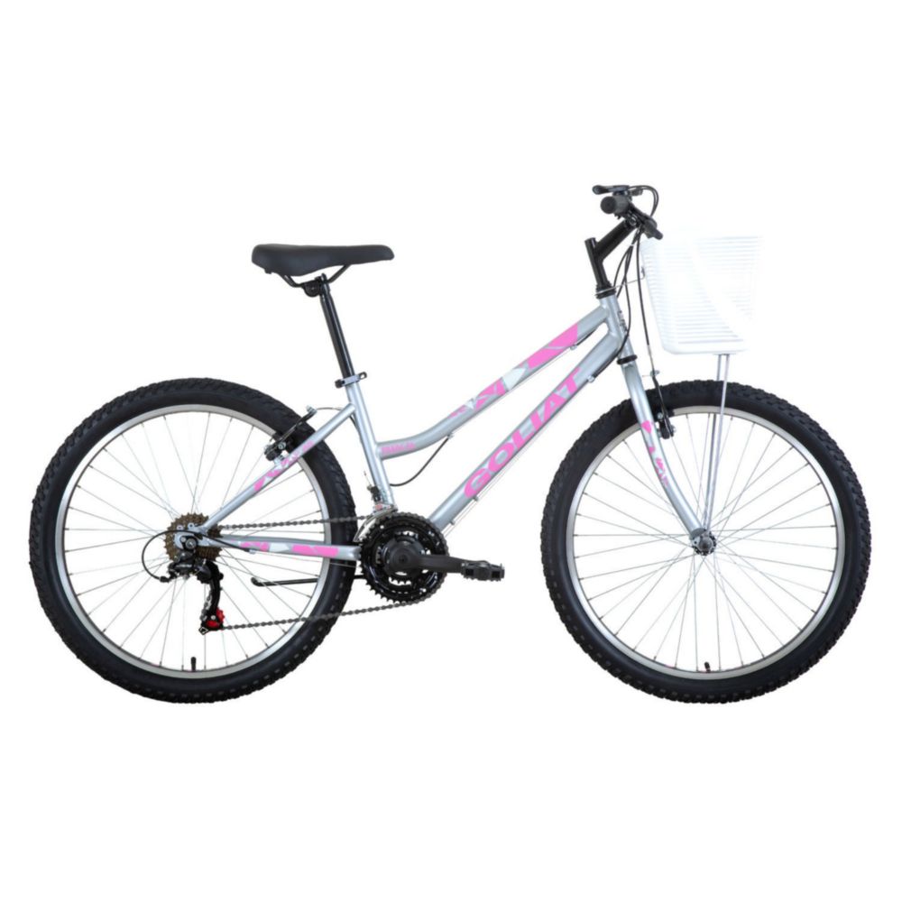 Bicicleta Goliat Para Niño Paracas Aro 24  Plata
