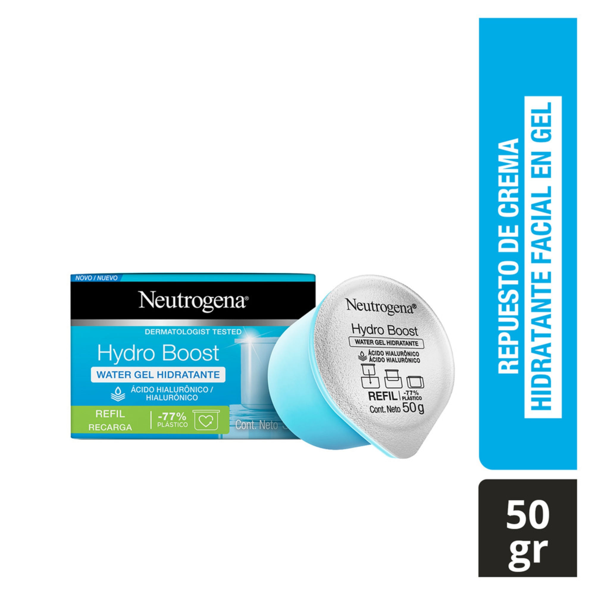 Crema Humectante Refill NEUTROGENA Hydroboost Frasco 50g