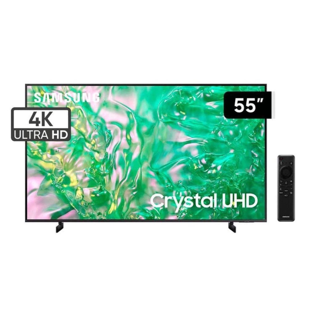 Televisor Samsung UN55DU8000GXPE de 55" Smart Tv Crystal UHD 4K