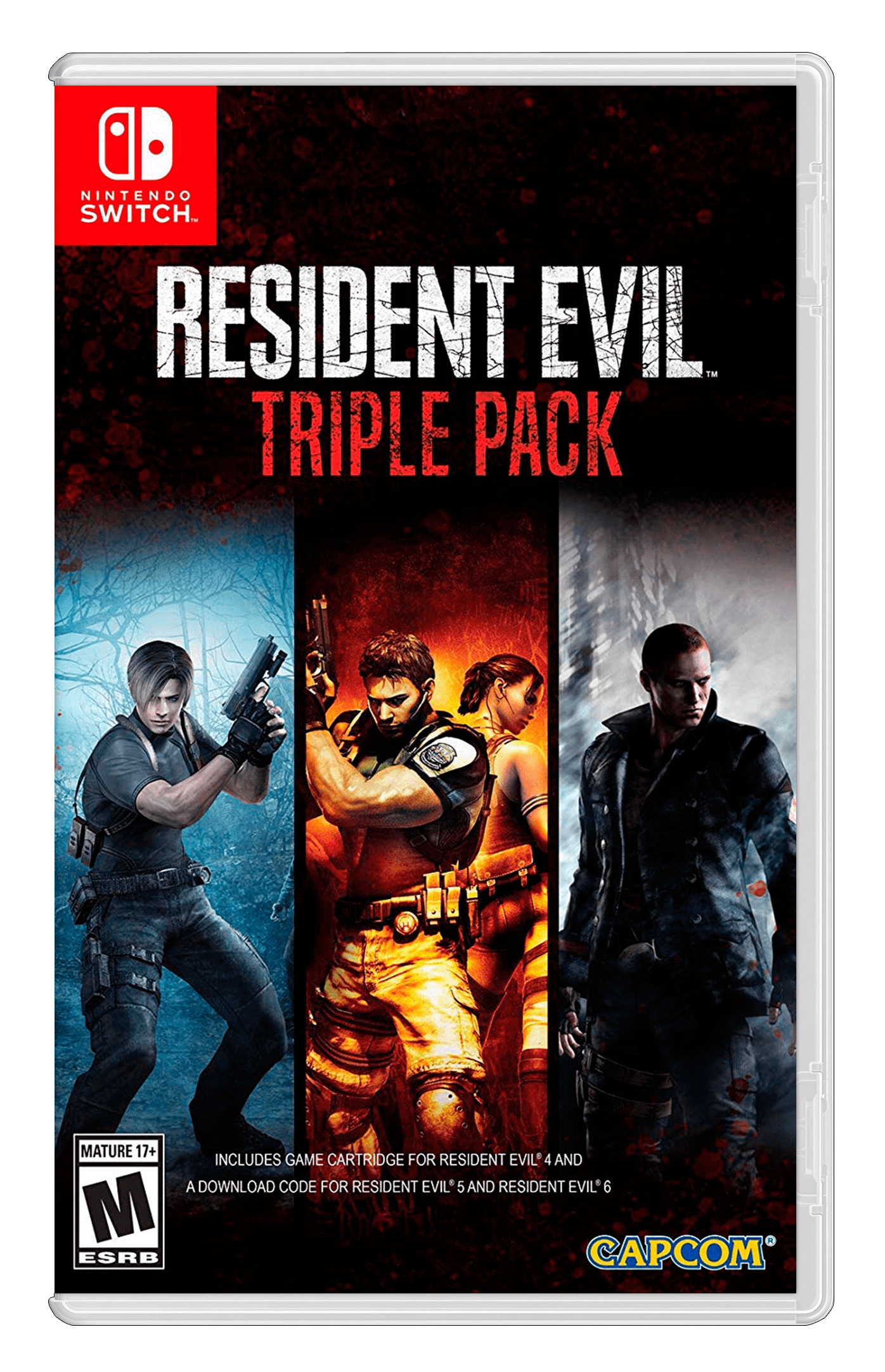 Juego Nintendo Switch Resident Evil Triple Pack