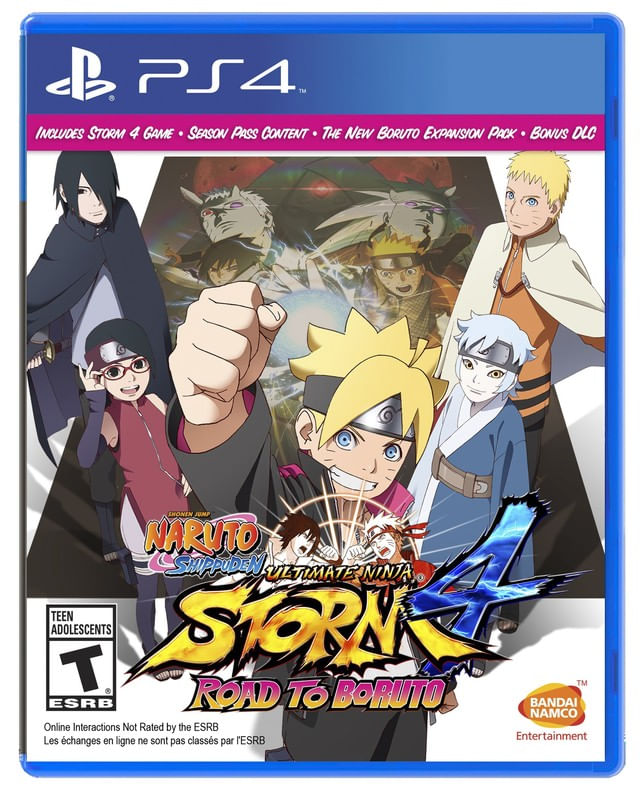 Juego PS4 Naruto Shippuden Ultimate Ninja Storm 4 Road to Boruto
