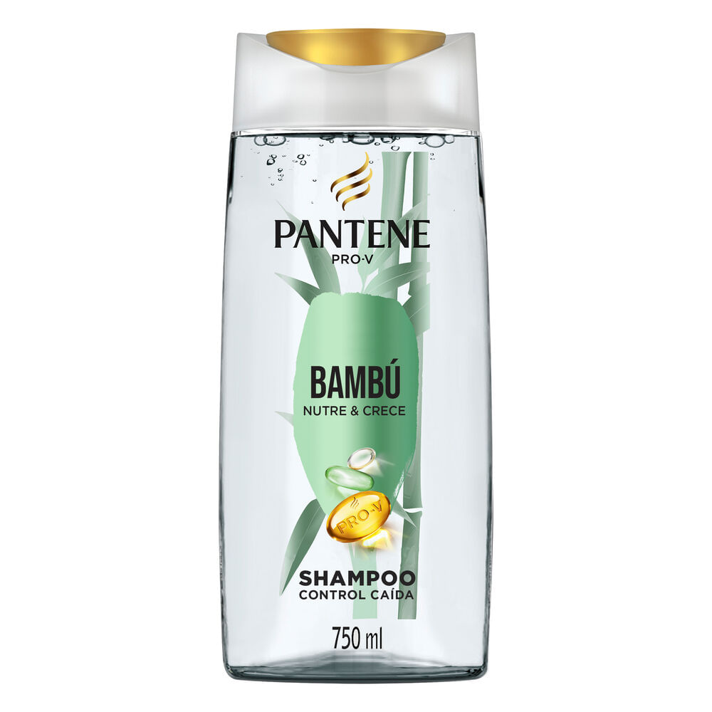 Shampoo PANTENE Bambú Nutre & Crece Frasco 750ml