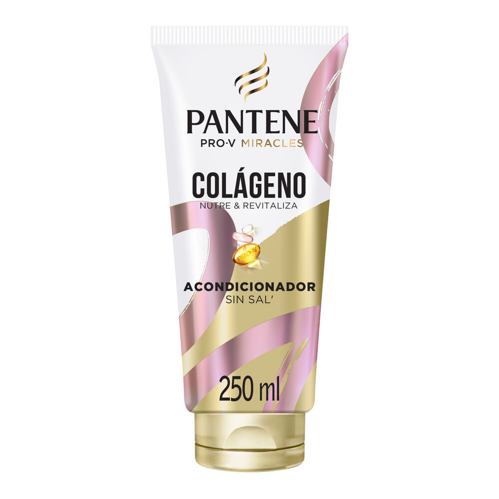 Acondicionador PANTENE Pro-V Miracles Colágeno Nutre & Revitaliza Frasco 250ml