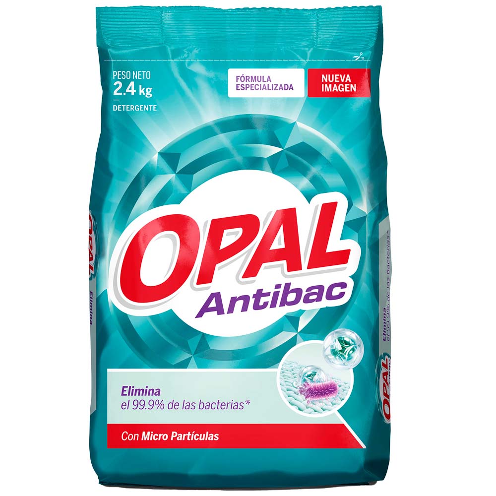 Detergente OPAL Antibacterial Bolsa 2.4kg