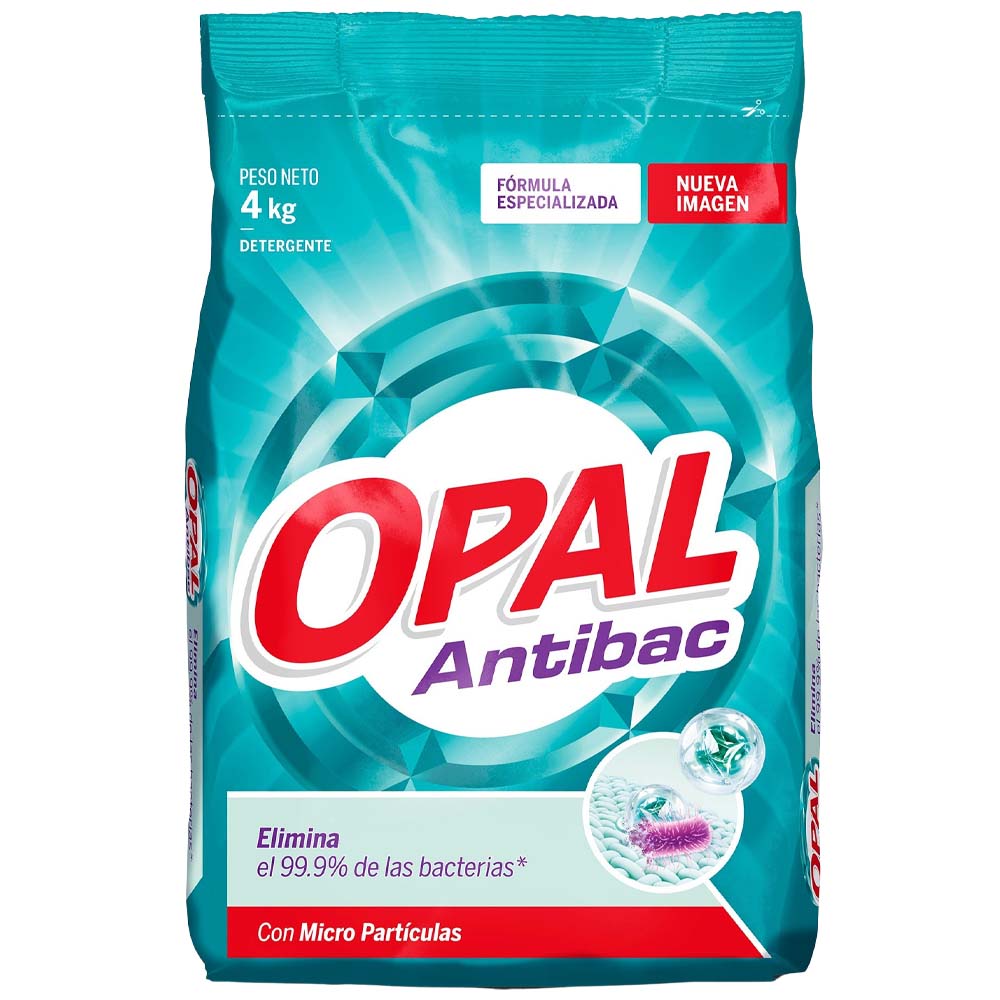Detergente OPAL Antibacterial Bolsa 4kg