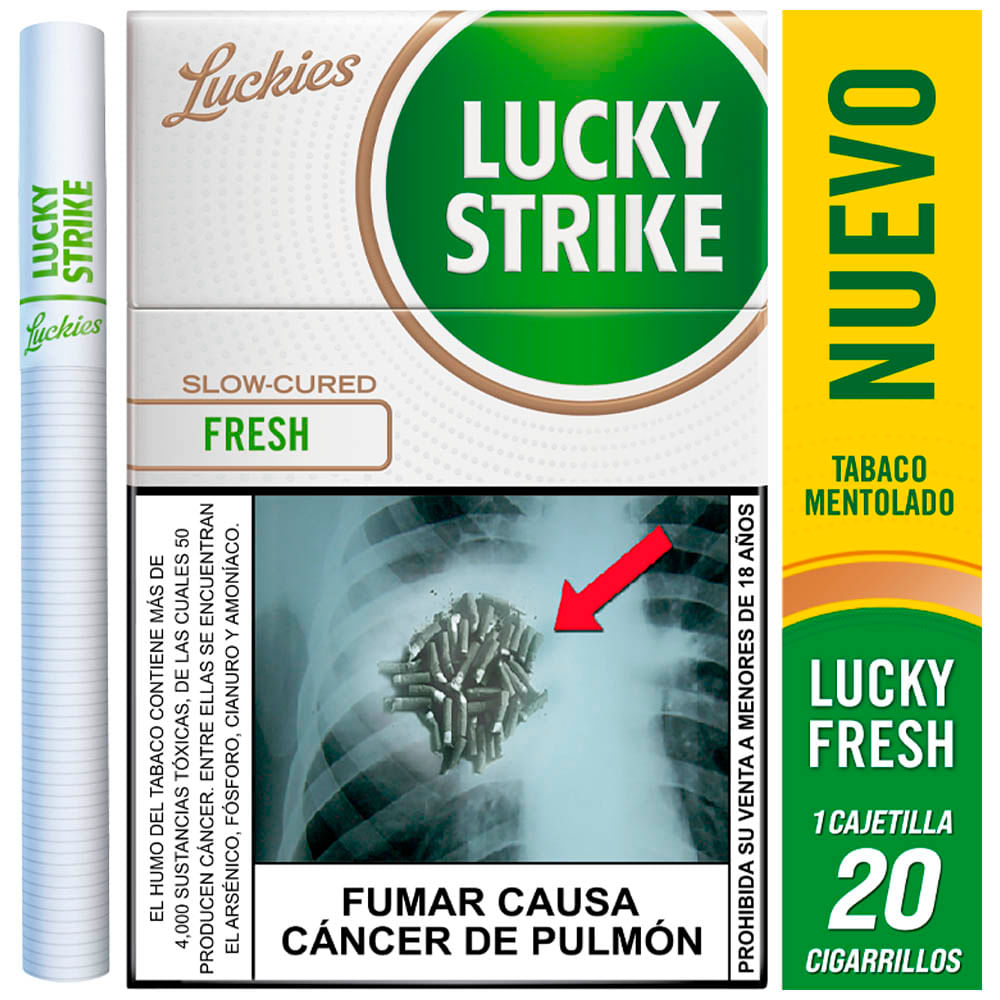 Cigarrillos LUCKY STRIKE Lucky Fresh 20un
