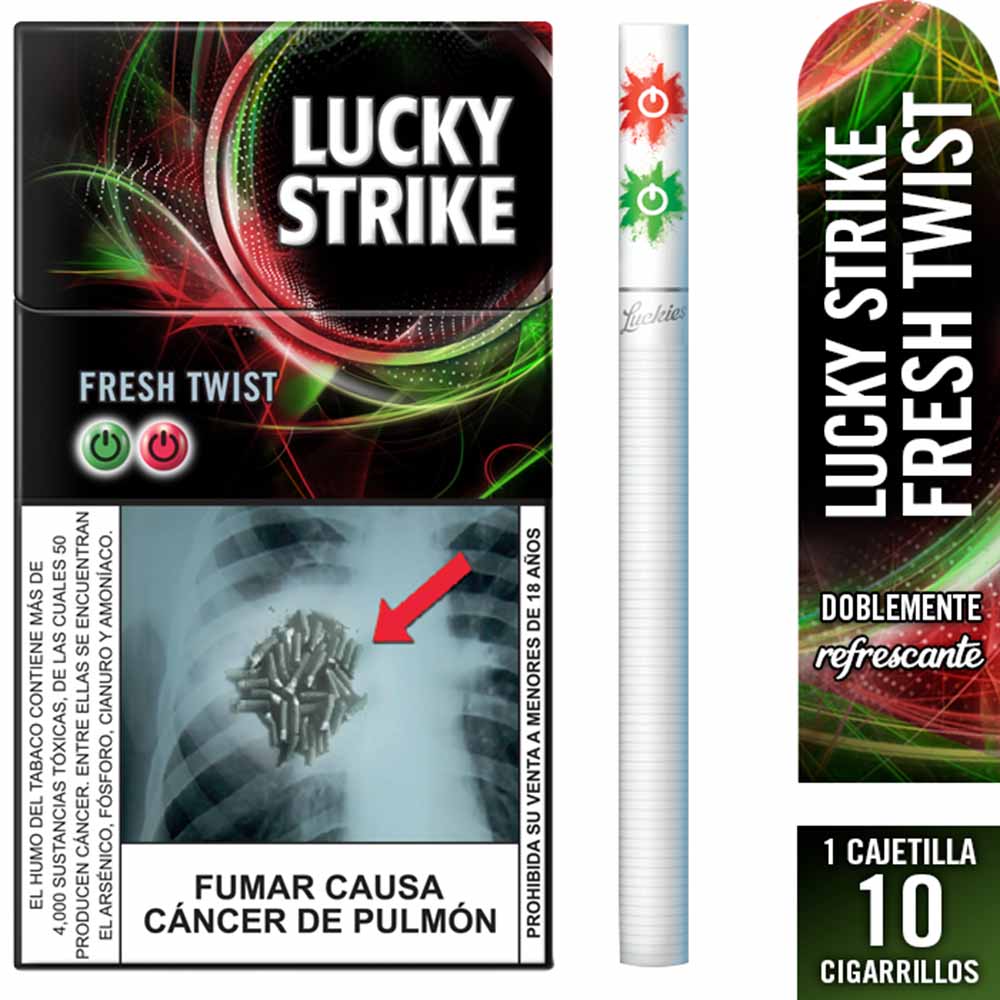 Cigarro LUCKY STRIKE Fresh Twist Caja 10un