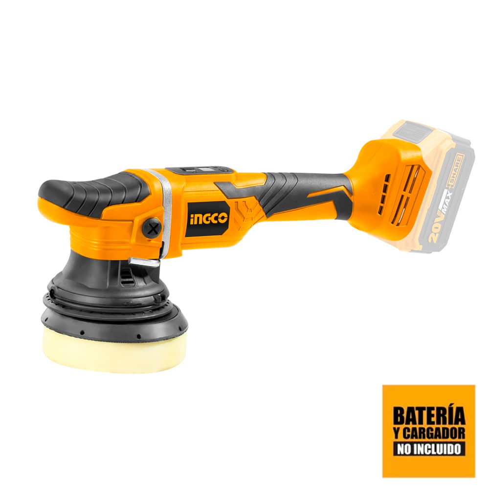 Pulidora Auto Ingco APLI2002 4 1/2" 20 Voltios Sin Bateria