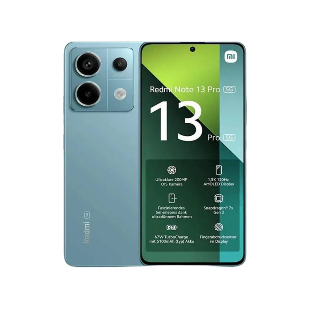 Xiaomi Redmi Note 13 Pro 5G 512GB 12GB Ram Color Azul