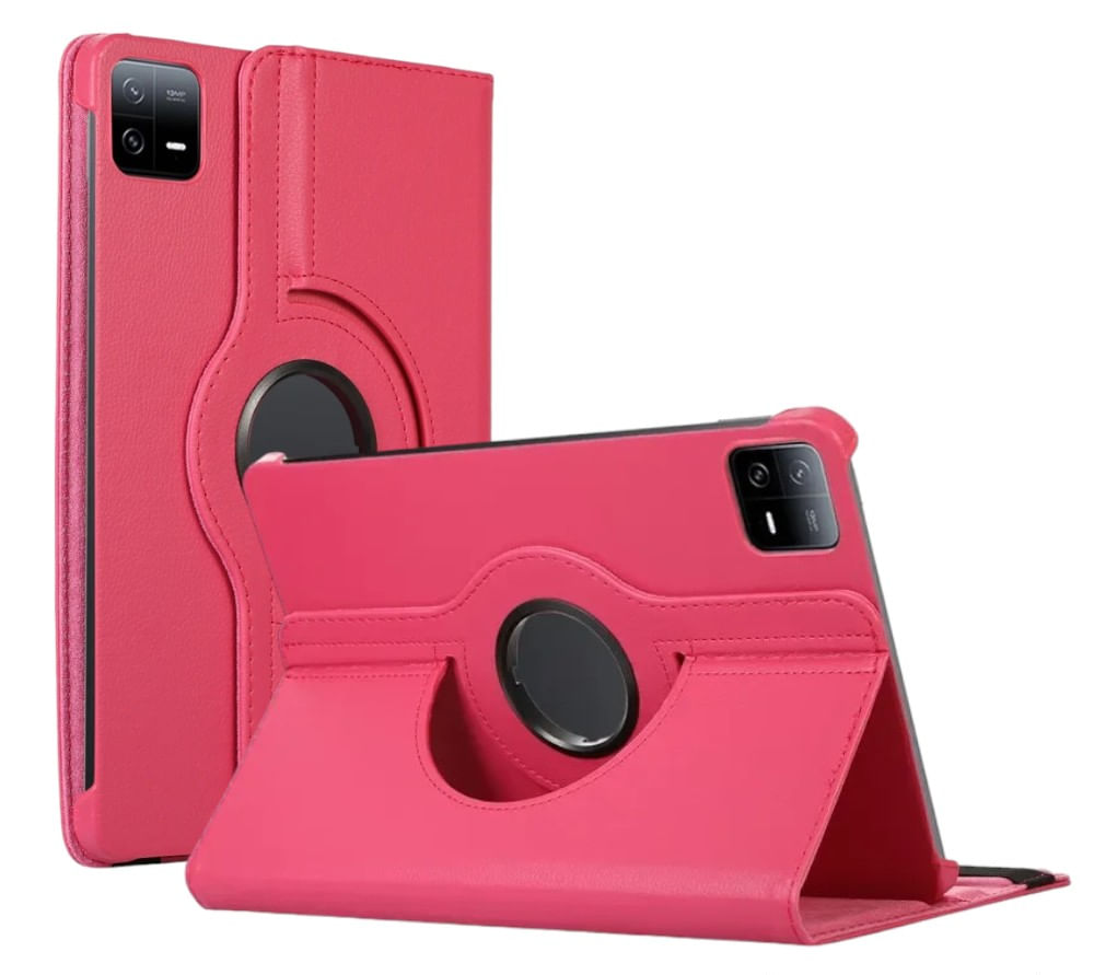 Funda Giratoria para Tablet XIAOMI PAD 6/6 PRO 11" Fucsia