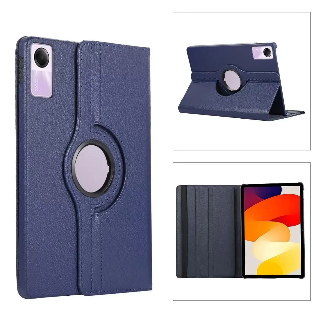 Funda Giratoria para Tablet XIAOMI REDMI PAD SE 11" Azul