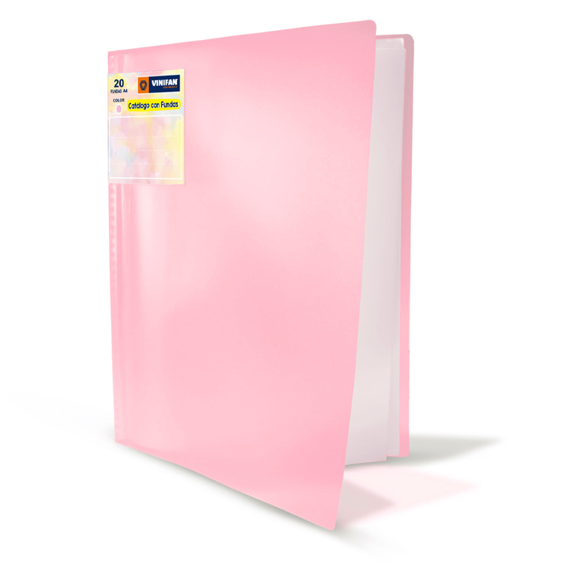 Cata con Funda A4 Rosa Pasx20 F VINIFAN