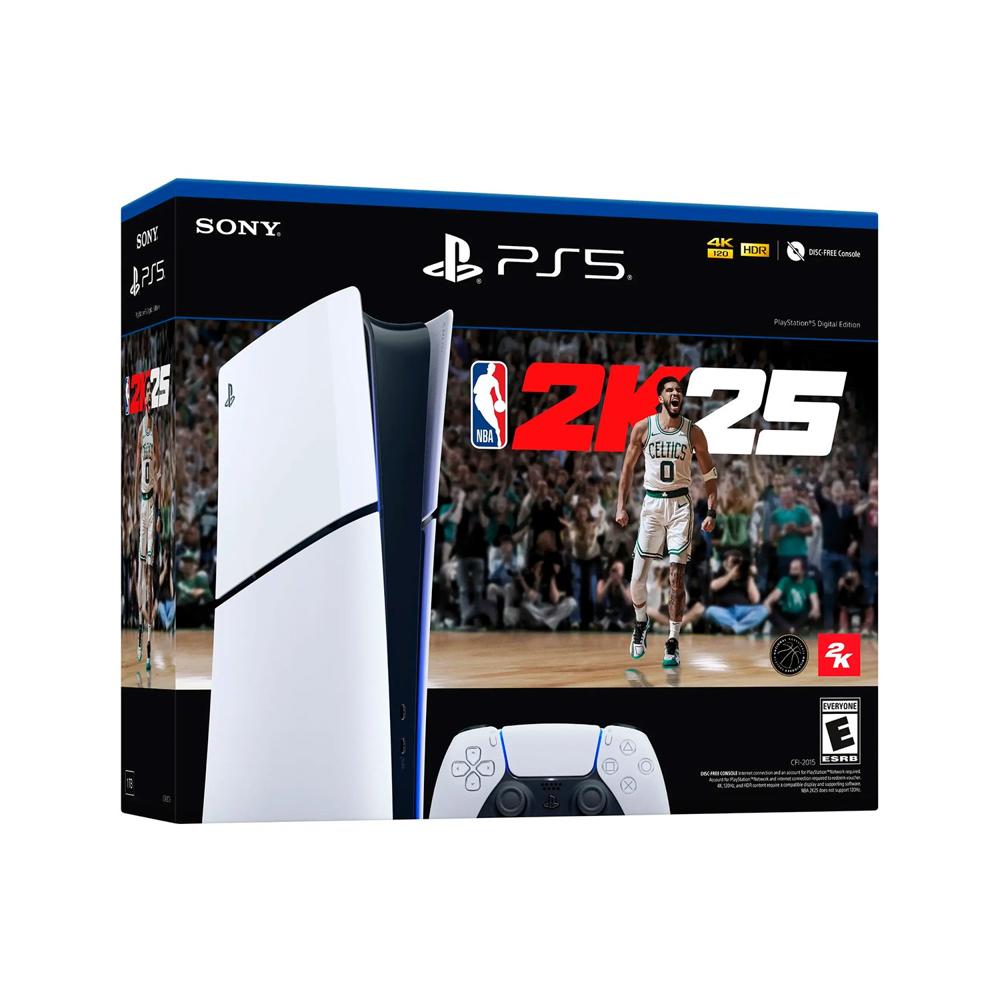 Consola Playstation 5 Slim Edición Digital Bundle Nba 2K25