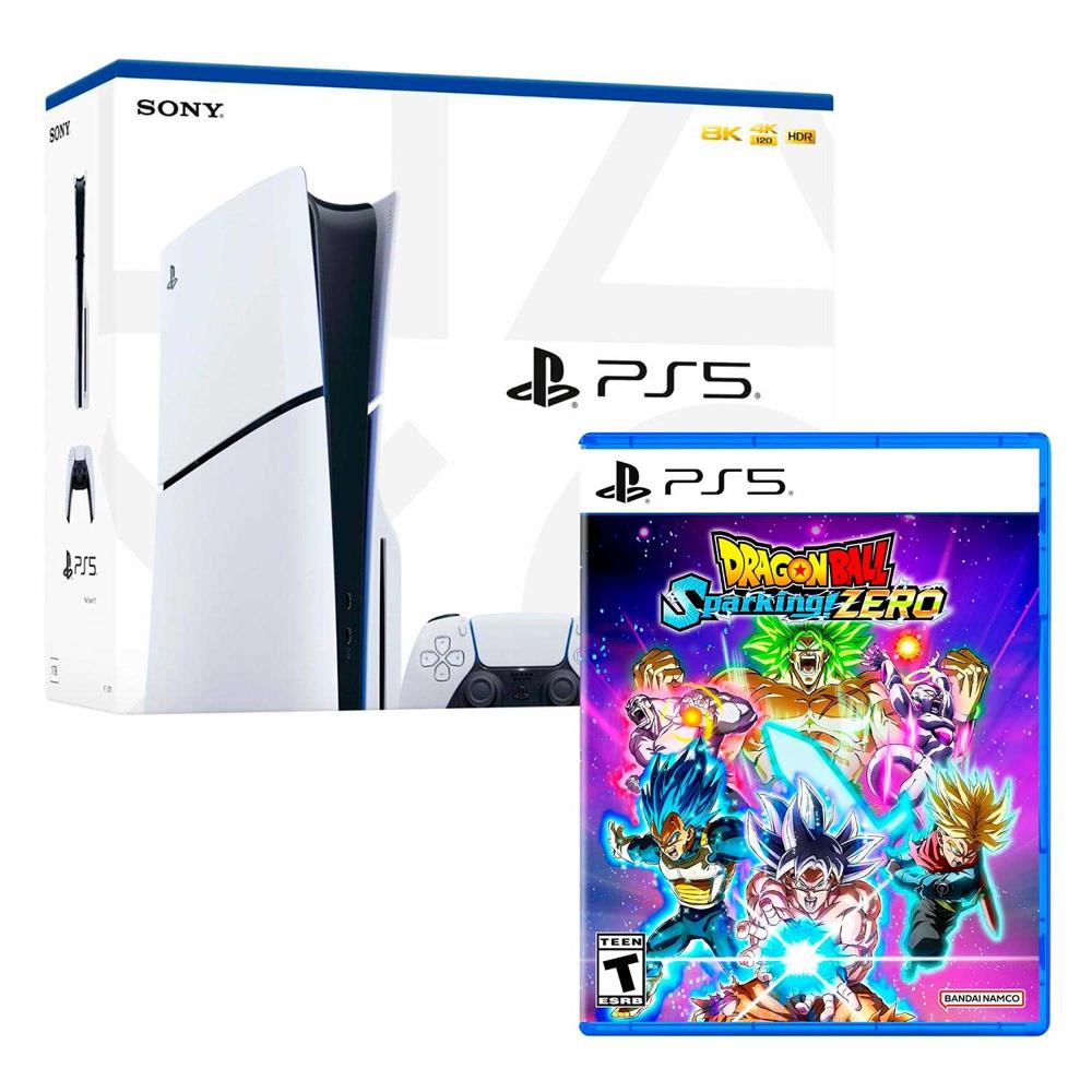 Consola Playstation 5 Slim Con Lector De Discos + Dragon Ball Sparking Zero