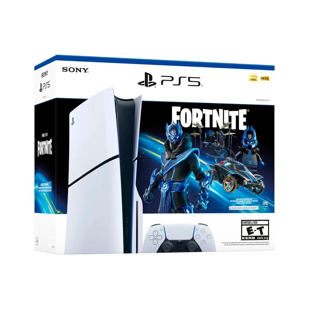 Consola PlayStation 5 Slim con Lectora Bundle Fortnite 1TB SSD