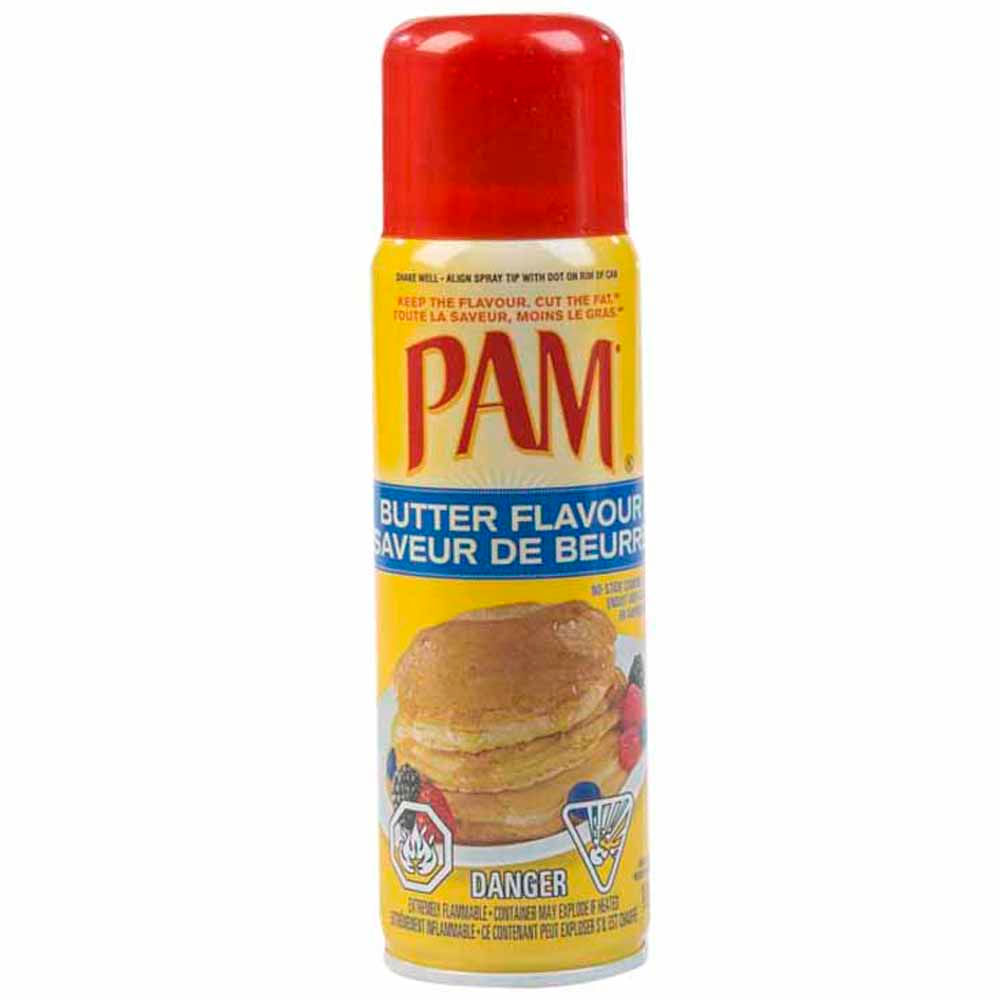 Aceite en Spray PAM Sabor a Mantequilla Frasco 141ml