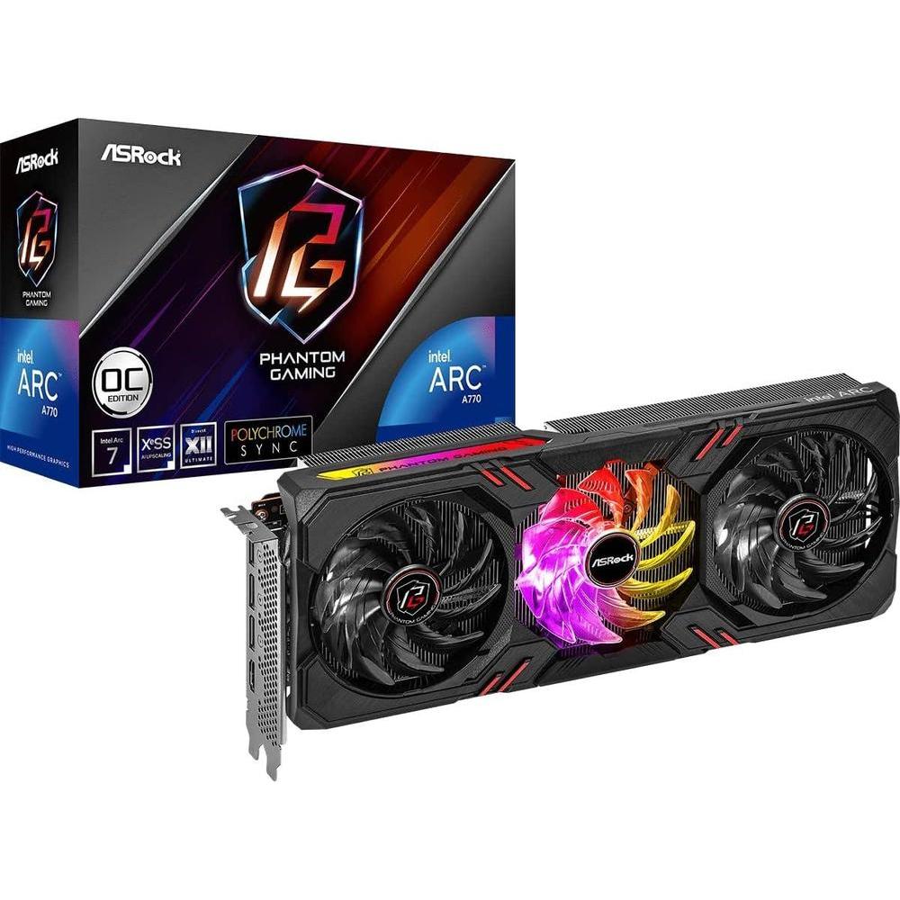 ASRock A770 Phantom Gaming 16G, tarjeta gráfica con GDDR6 y refrigeración silenciosa