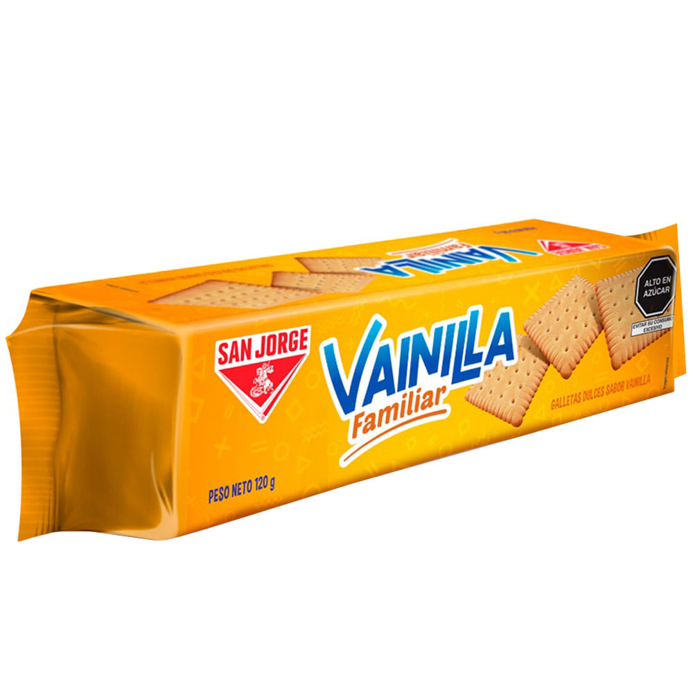 Galletas de Vainilla SAN JORGE Paquete 120g