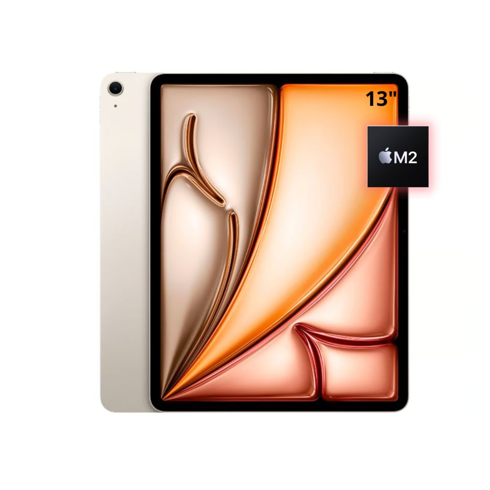 IPAD AIR CHIP 13" M2 128GB STARLIGHT - WIFI+CELL