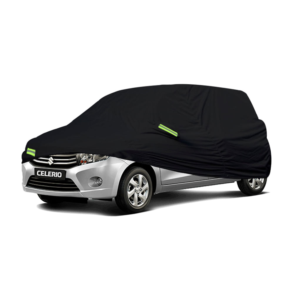 Cobertor Protector Exclusivo para SUZUKI CELERIO NEGRO - Protección Superior contra Clima Extremo