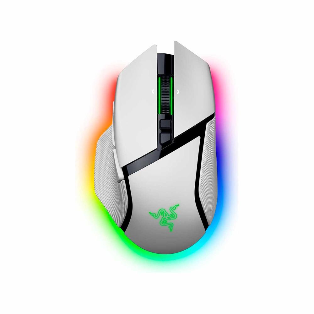 Mouse Gamer Razer Basilisk V3 Pro 35K Dpi 210H Wireless Bt Usb-A Switch Optico 90M Chroma White