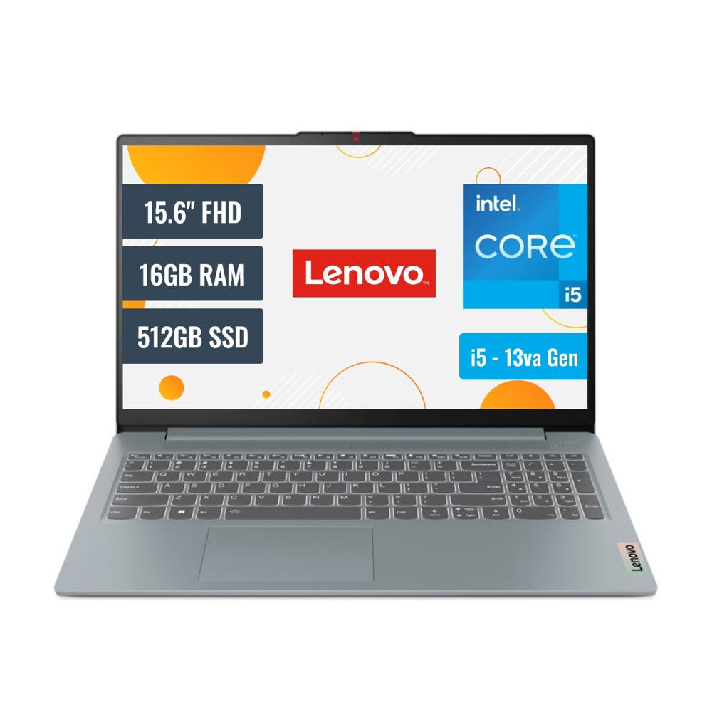 Laptop Lenovo IdeaPad Slim 3 82X7009JLM Intel Core i5 1335U 16GB RAM 512GB SSD M.2 15.6 FHD FreeDOS