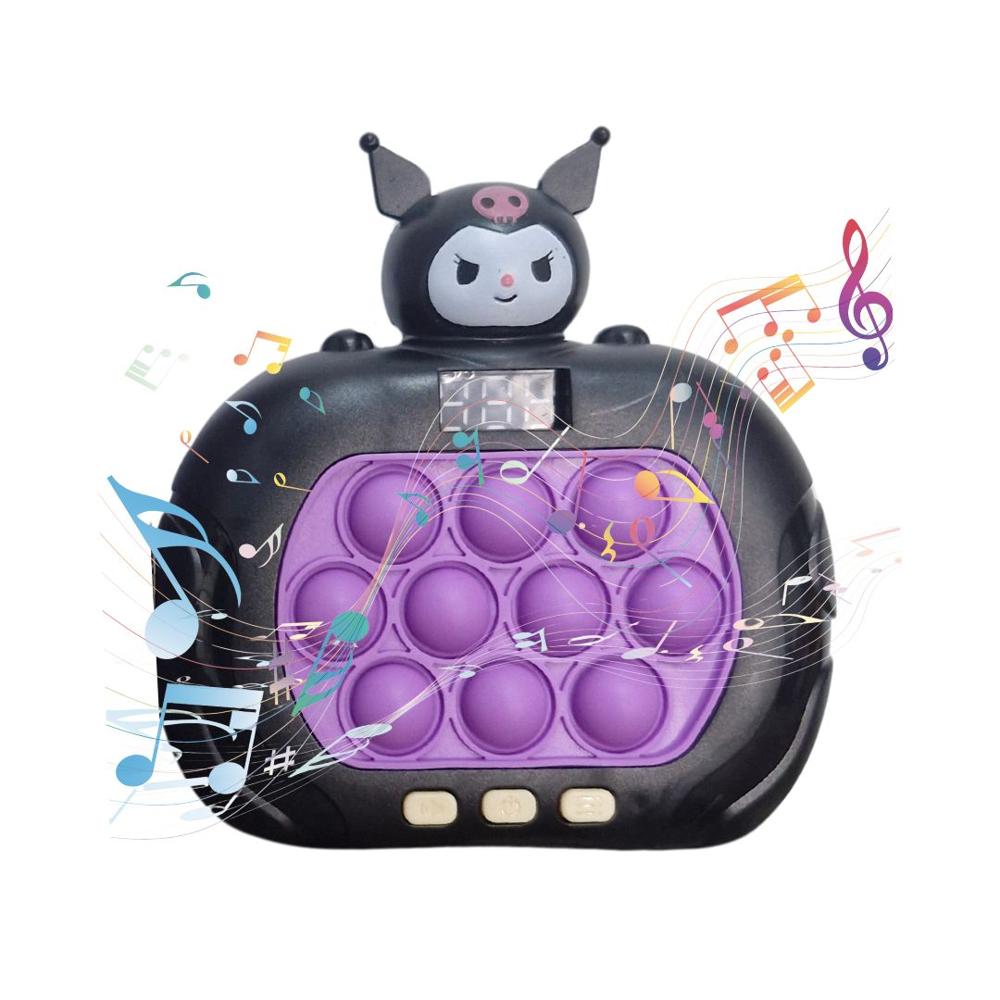 Pop It con Sonido Y Luces Modelo Kuromi con Pantalla
