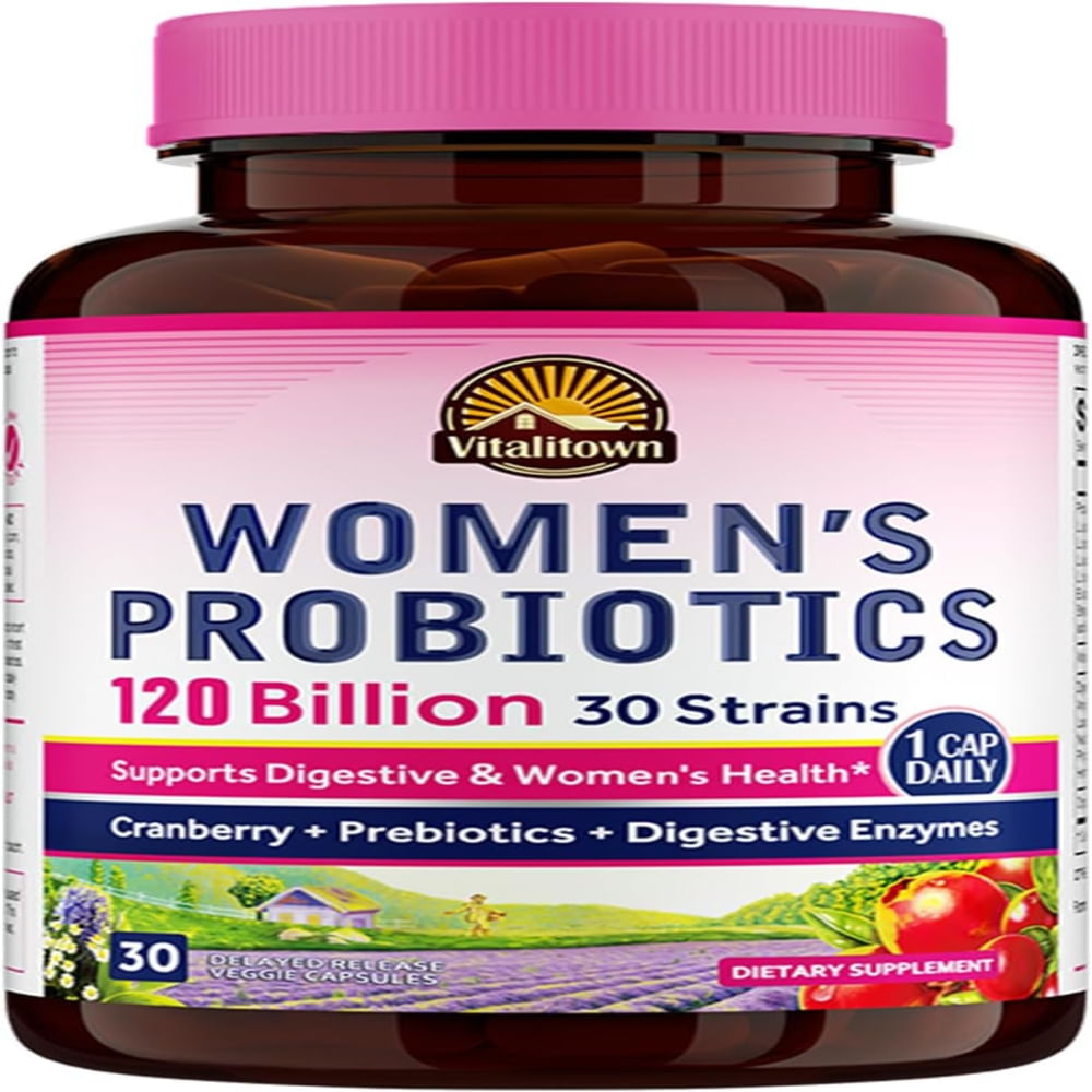 Probioticos para Mujer 120 Mil Millones Vitalitown