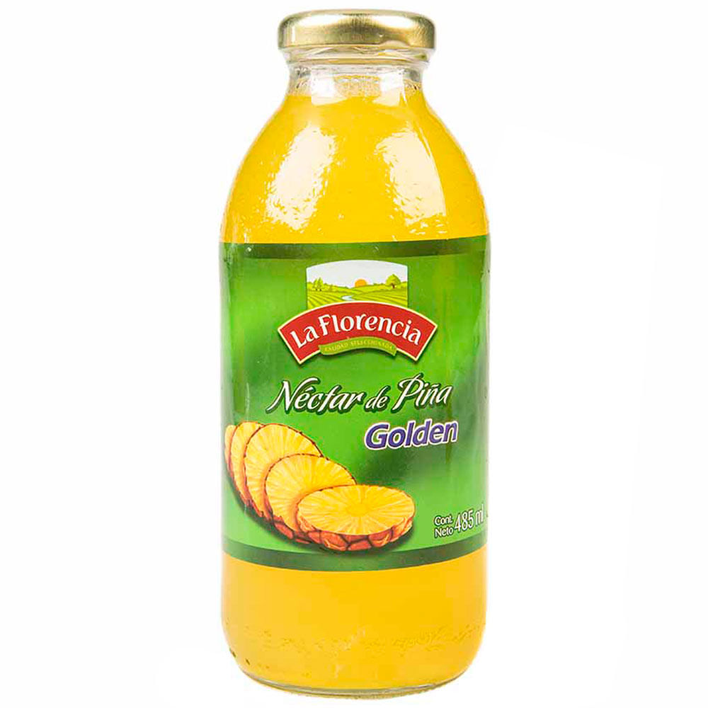 Jugo LA FLORENCIA Piña golden Botella 485Ml