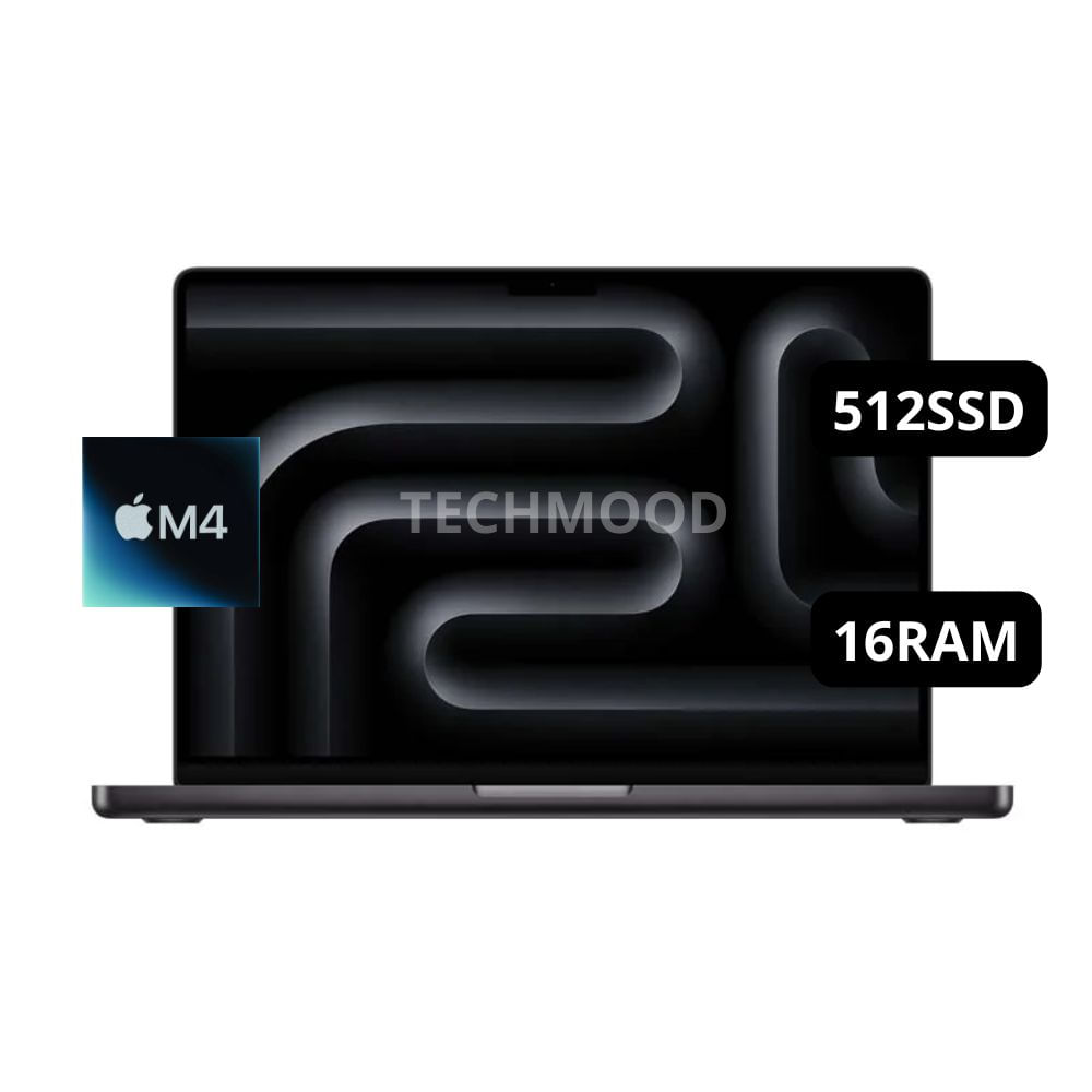 MacBook Pro 14" Chip M4 16GB Ram 512GB SSD teclado en inglés Space Black