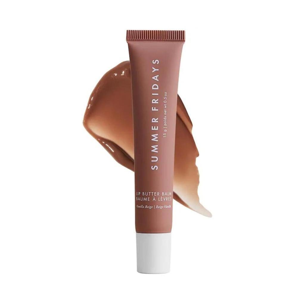 Lip Butter Balm for Hydration & Shine-Vainilla Beige
