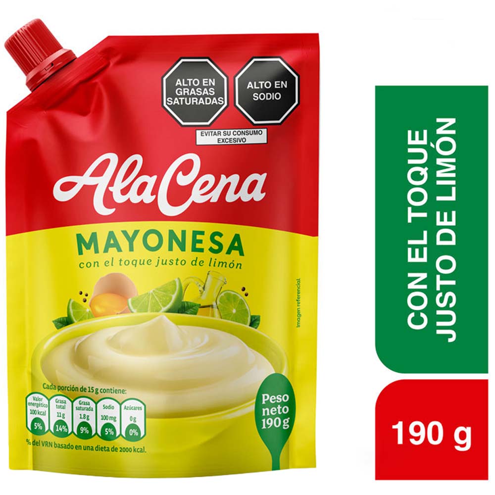 Mayonesa ALACENA Doypack 190g