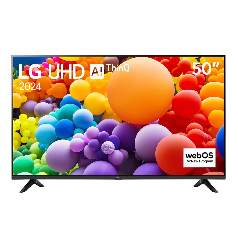Televisor LG 50" LED Smart TV UHD 4K con ThinQ AI 50UT7300PSA