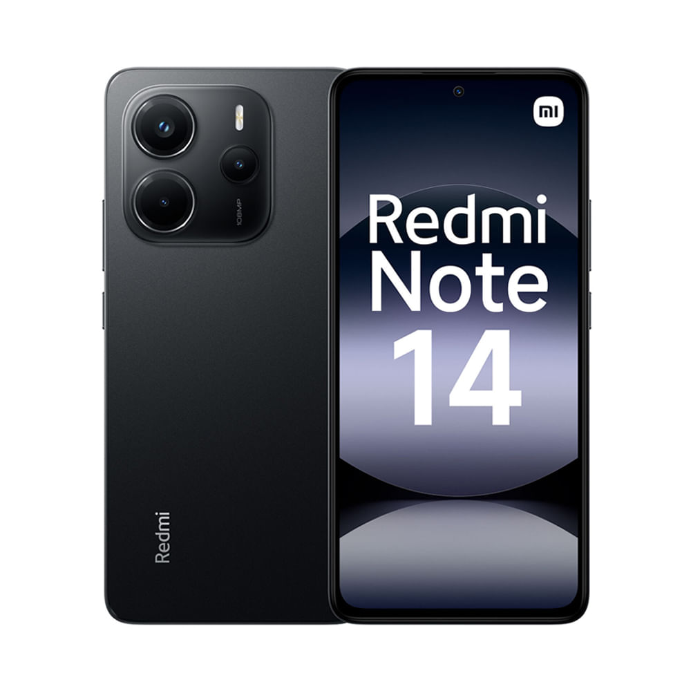 Xiaomi Redmi Note 14 4G 128GB 6GB Ram Color Negro medianoche