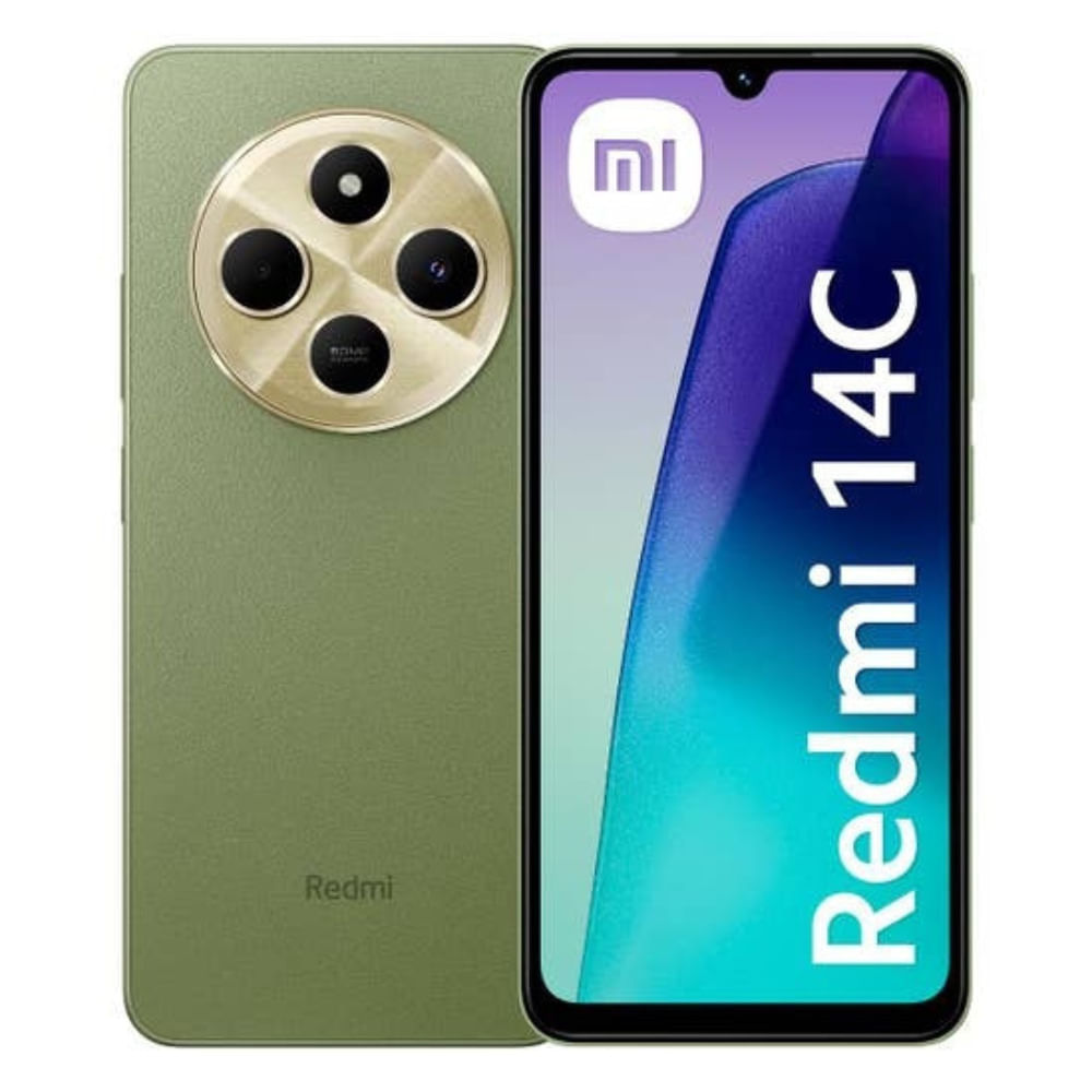 CELULAR XIAOMI REDMI 14C EU 128GB 4GB RAM 50MP 6.88" SAGE GREEN