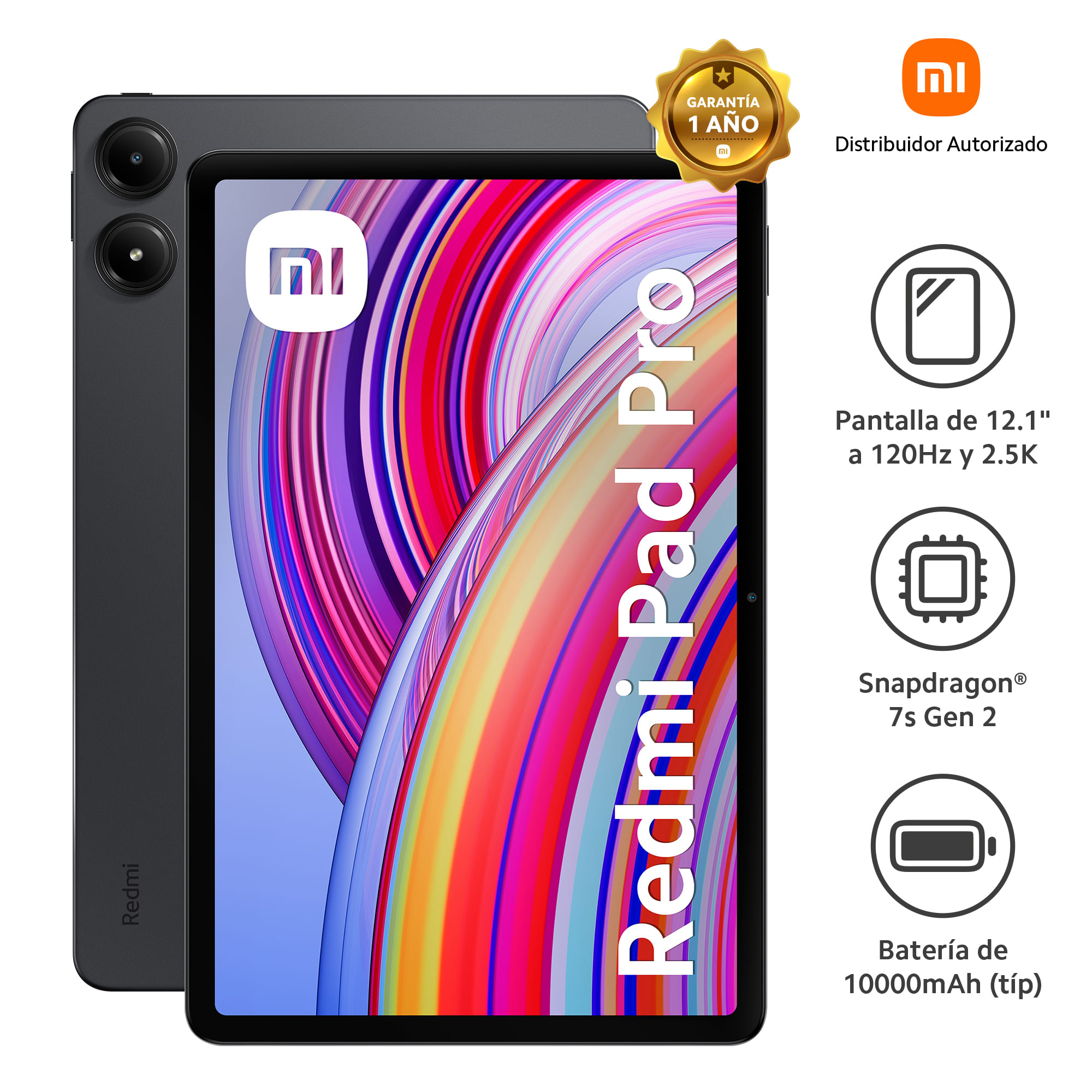 Tablet XIAOMI Redmi Pad PRO 12" 8GB 256GB Graphite Gray