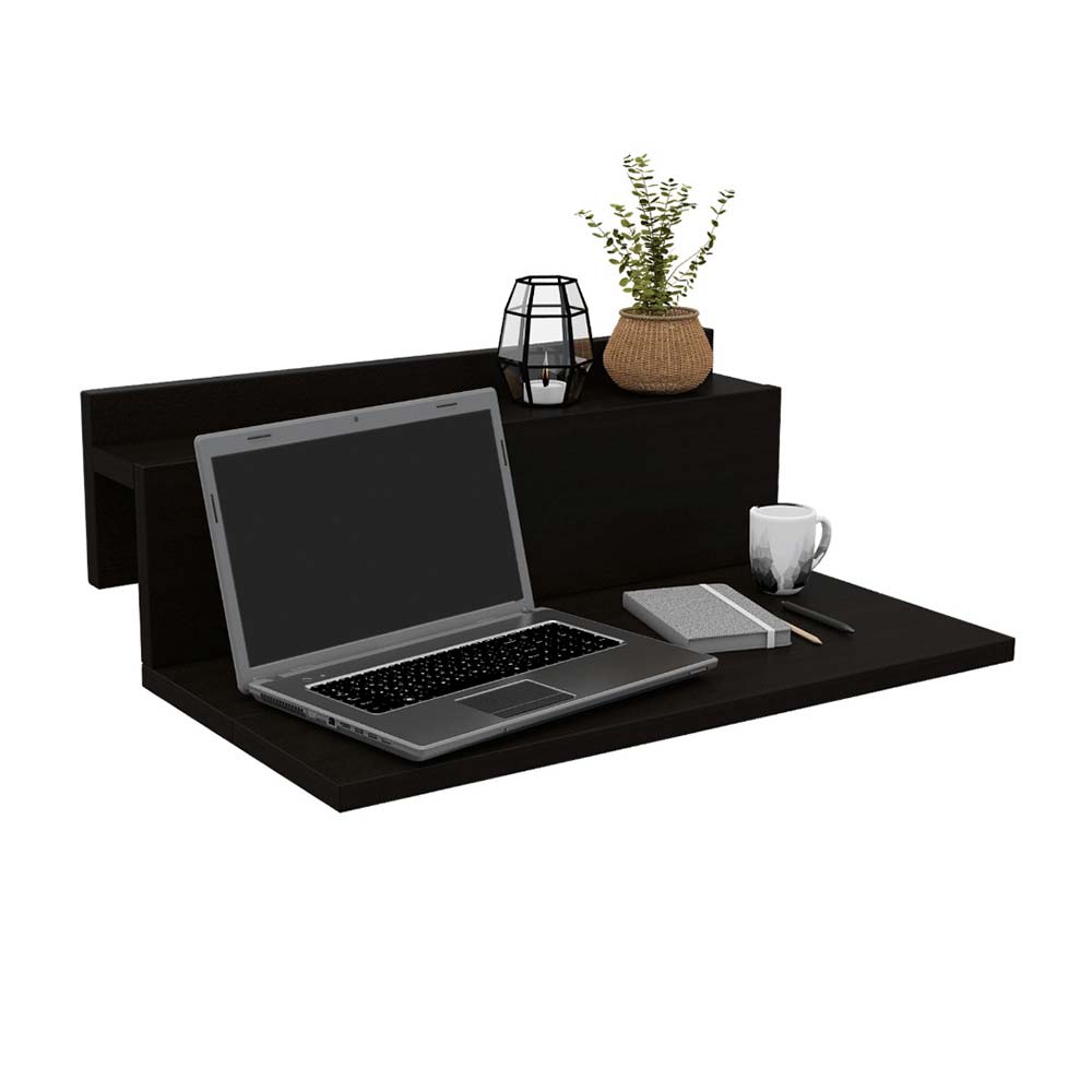 Escritorio terraza Office 1 negro madera Tuhome