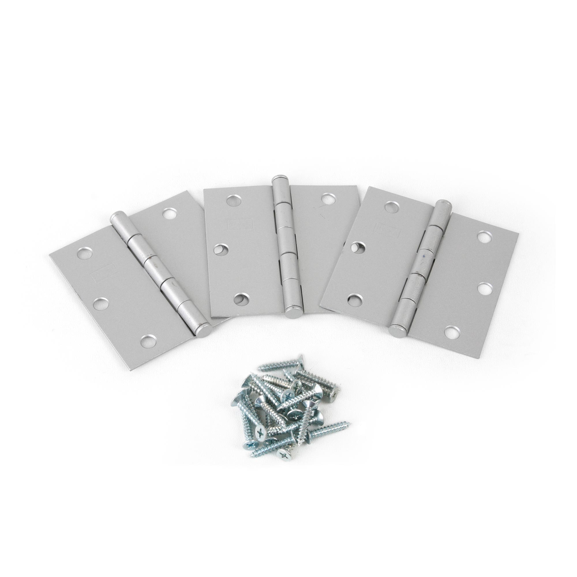 Bisagra Capuchina Aluminio 31/2"x31/2" x 3 unidades